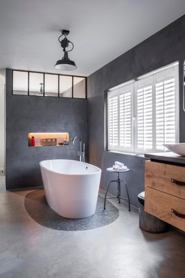 shutter in badkamer