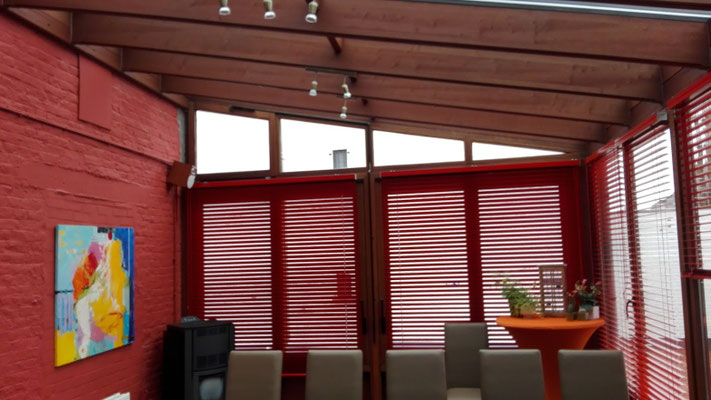 50mm restaurant project alu lamellen diaz 
