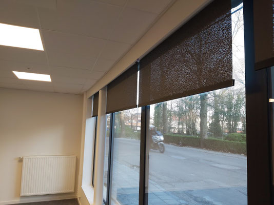 rolgordijn diaz zonwerende coating burelen overheid