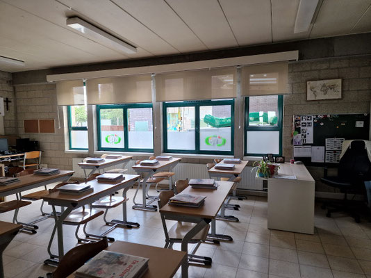 rolgordijn screenstof school diaz 
