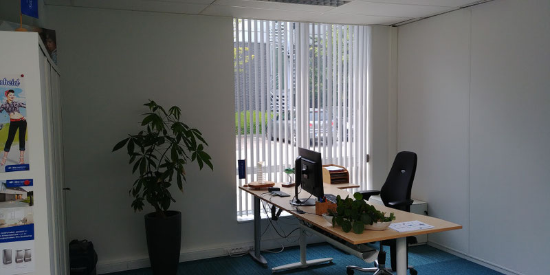verticale lamellen kantoor b2b