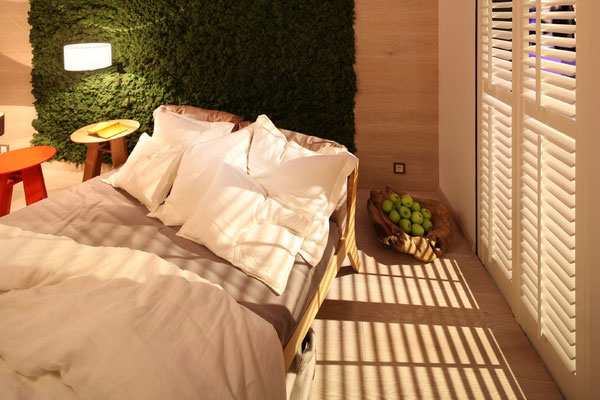 shutter in slaapkamer