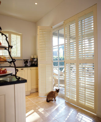 shutter hoog raam
