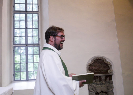 Trauung in der Kirche