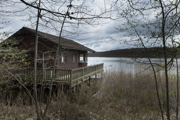 Wasserbungalows auf der Herzinsel