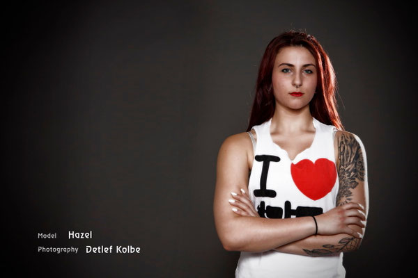Hazel im Fotostudio Plauen