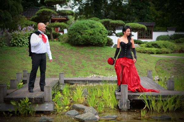 Hochzeit in Bad Salzungen | Japanischer Garten