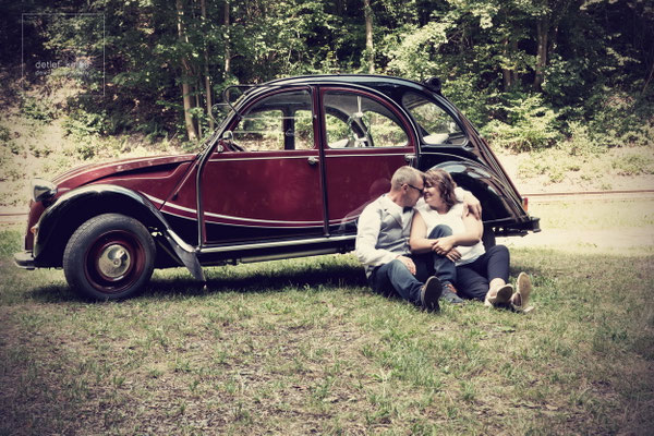 der 2CV war mit dabei