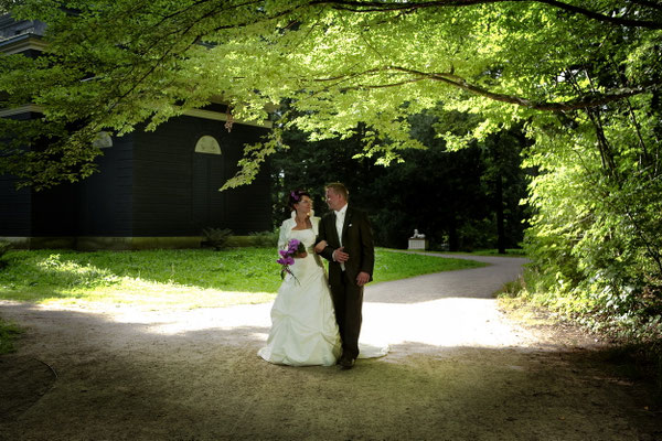 Fotoshooting mit Patricia und Michael im Grünfelder Park