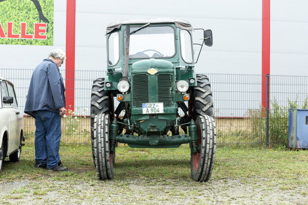 auch ein Traktor war da