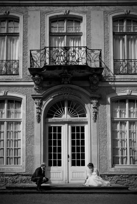 Hochzeit vor dem Sommerpalais im Greizer Schloßpark    by www.ihr-besonderer-tag.de
