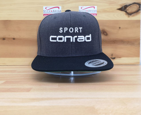 Flexfit Cap Snapback Sport Conrad bestickt