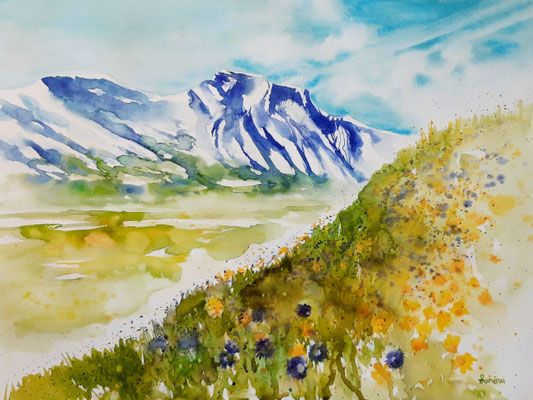 Retour du Printemps 1 /42 x 56 mit Passepartout 50 x 60 CHF 350