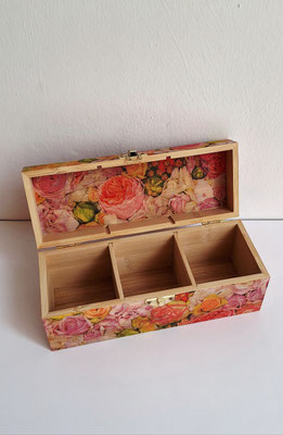 Tee Schachtel  Rosen - Bild 2 (innen)