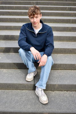 Jakob Wimberger actor headshot represented by Walcher Management