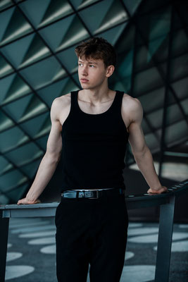 Jakob Wimberger actor headshot represented by Walcher Management