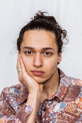 Jawad Rajpoot actor headshot represented by Walcher Management