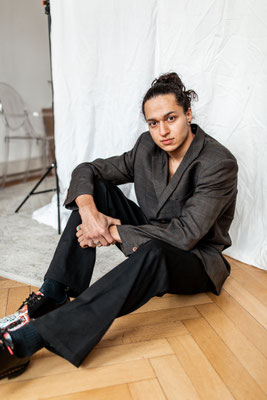 Jawad Rajpoot actor headshot represented by Walcher Management