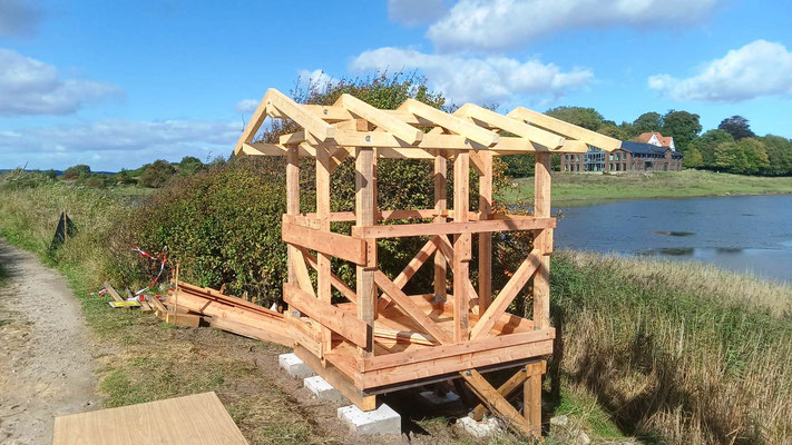 Neue Aussichtsturm wird gebaut