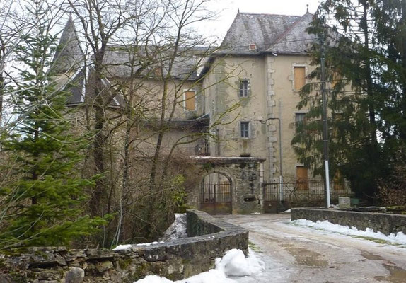Château de Lornay. Propriété Bastian ou habitera à partir de 1869, Félix Bastian neveu du colonel. Photo JL Sartre