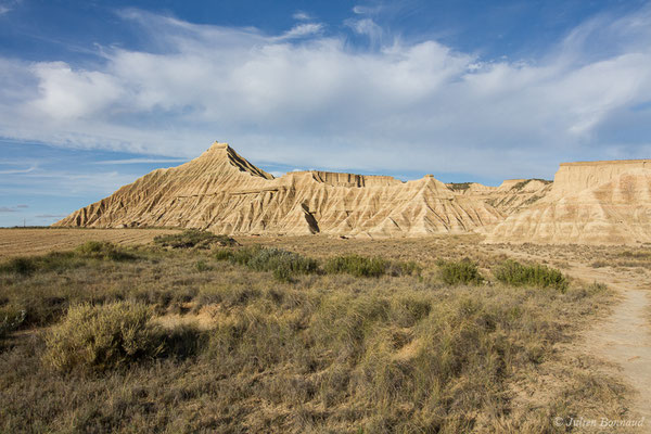 (Bardenas Reales, Tudela (Aragon), Espagne, le 29/01/2021)