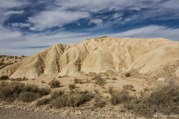 (Bardenas Reales, Tudela (Aragon), Espagne, le 29/01/2021)