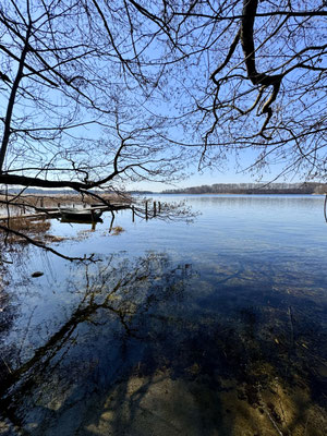 Still ruht der See - Ort: Schaalsee bei Techin - Foto: Hans Jeikowski