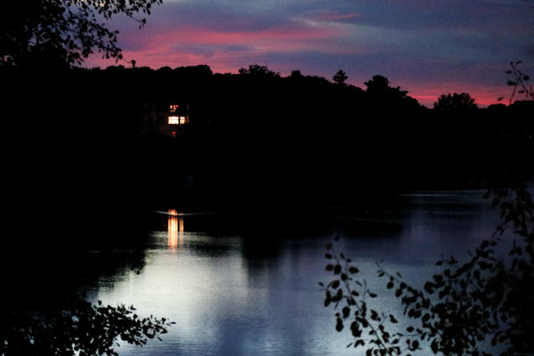 Haus am See - Ort: Griebnitzsee/Potsdam - Foto: Hans Jeikowski