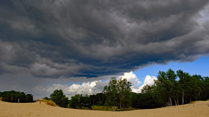 Boberger Dünnen vor dem Sturm - Foto: Romana Thurz