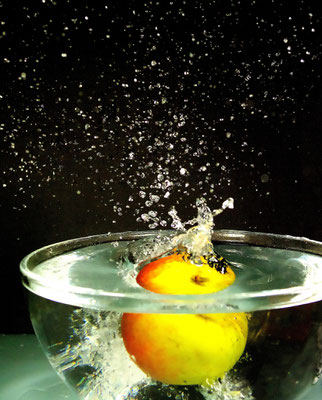 Experiment - Splash-Fotografie - Foto: Willi Heinsohn