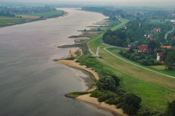 Ballonfahrt von HH nach Drage an der Elbe - Foto: Hans Dieckmeyer