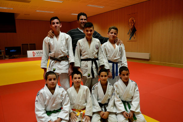 Les minimes garçons 