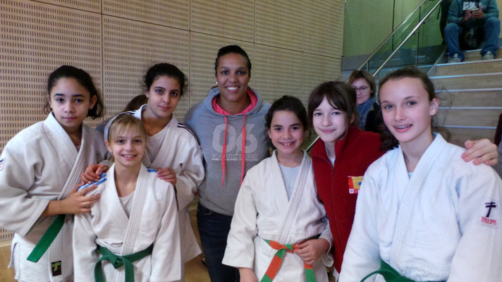 Les benjamines et minimes filles