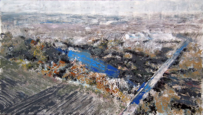 Puente sobre la carretera de la margen izquierda. 144x81 cm. 2.100 €.