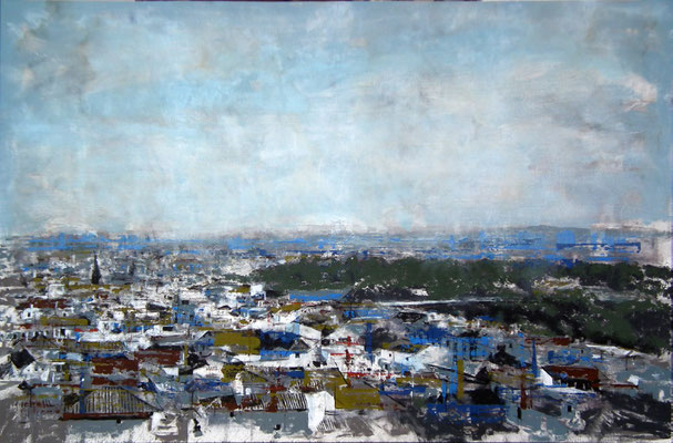 Córdoba desde los tejados de la Catedral. 144x94 cm. 2.400 €