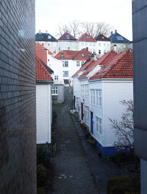 Blick vom Hotelflur, 5. Stock