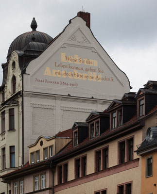 Zuerst ein Gang ins Stadtzentrum.