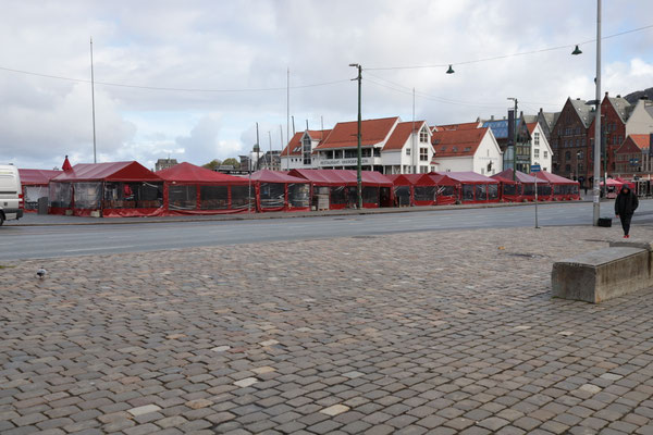 Rückseite des Fischmarktes