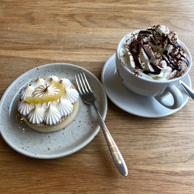 im Café Pomme: lecker!