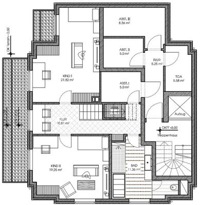 Grundriss Untergeschoss