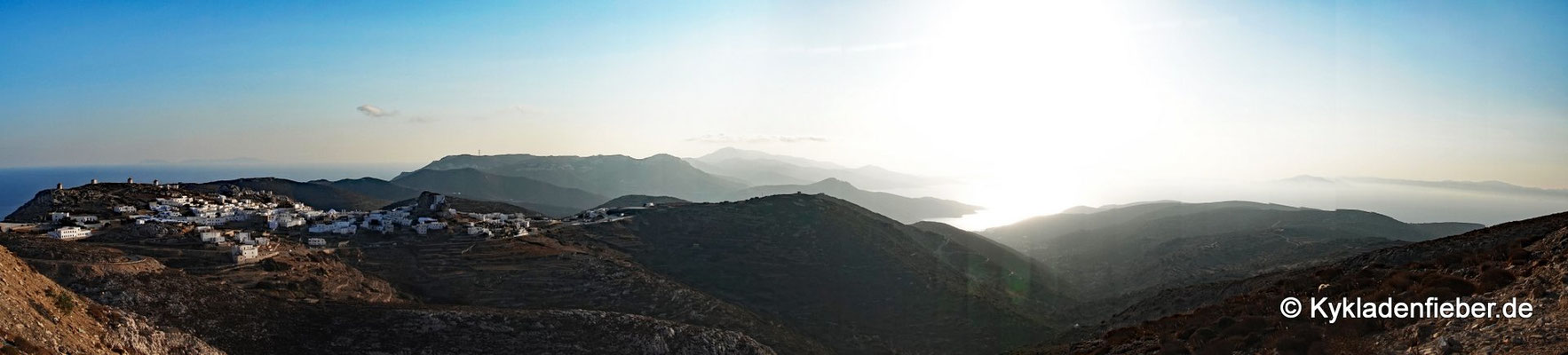 Amorgos, Blick auf Chora
