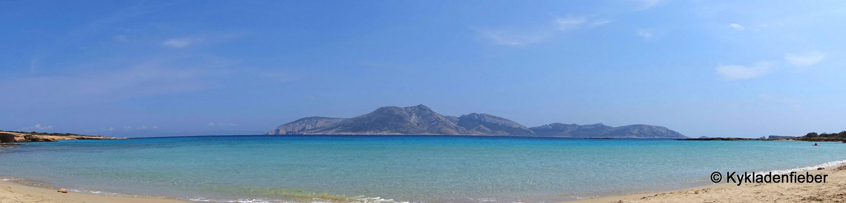 Koufonissi Blick auf Keros