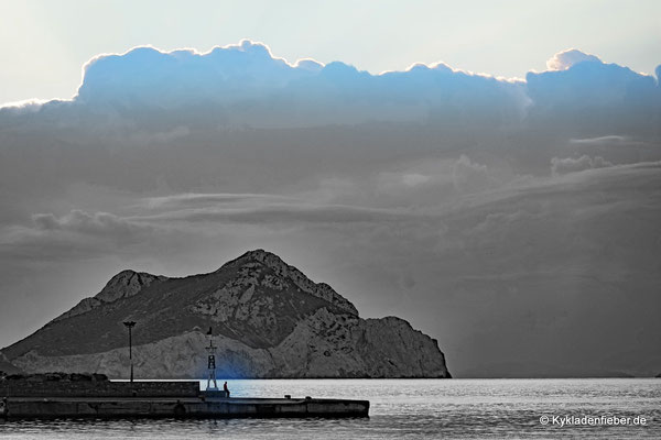 Amorgos, Blick von Aigiali auf Nikouria