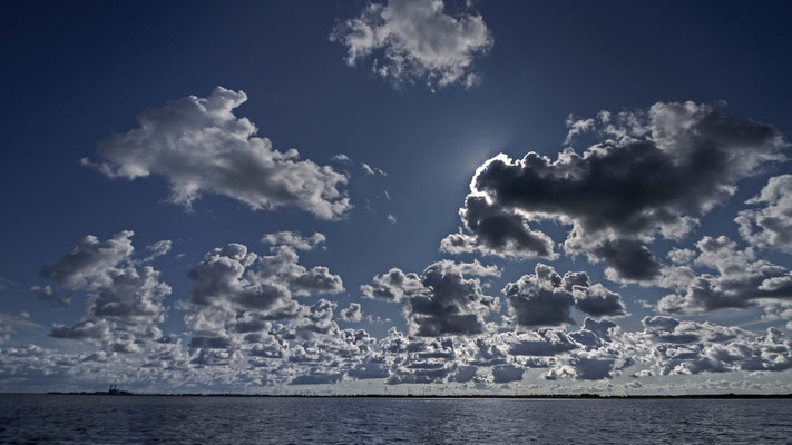Im Ijsselmeer.