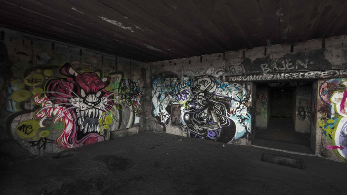 Bunker-Graffiti, Ijmuiden.