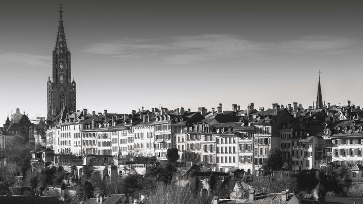 Berner Münster mit Altstadt.