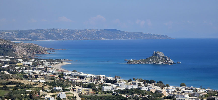 Panorama Kefalaos mit Kastri
