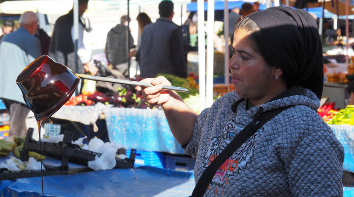 Türkei, am Markt in Egirdir 