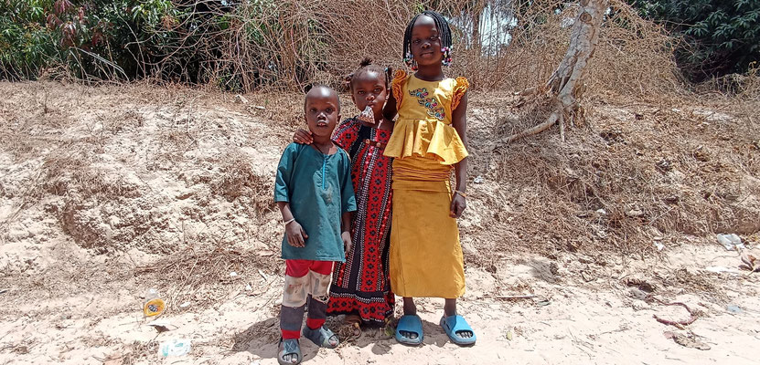 Kinder in Boucotte, Senegal