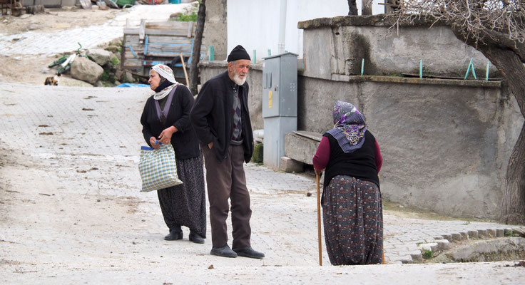 Türkei, Dorfszene in Gökyurt